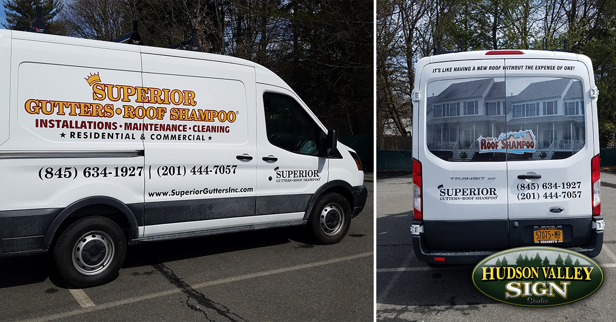 Super Seamless Gutters | Vehicle Graphics